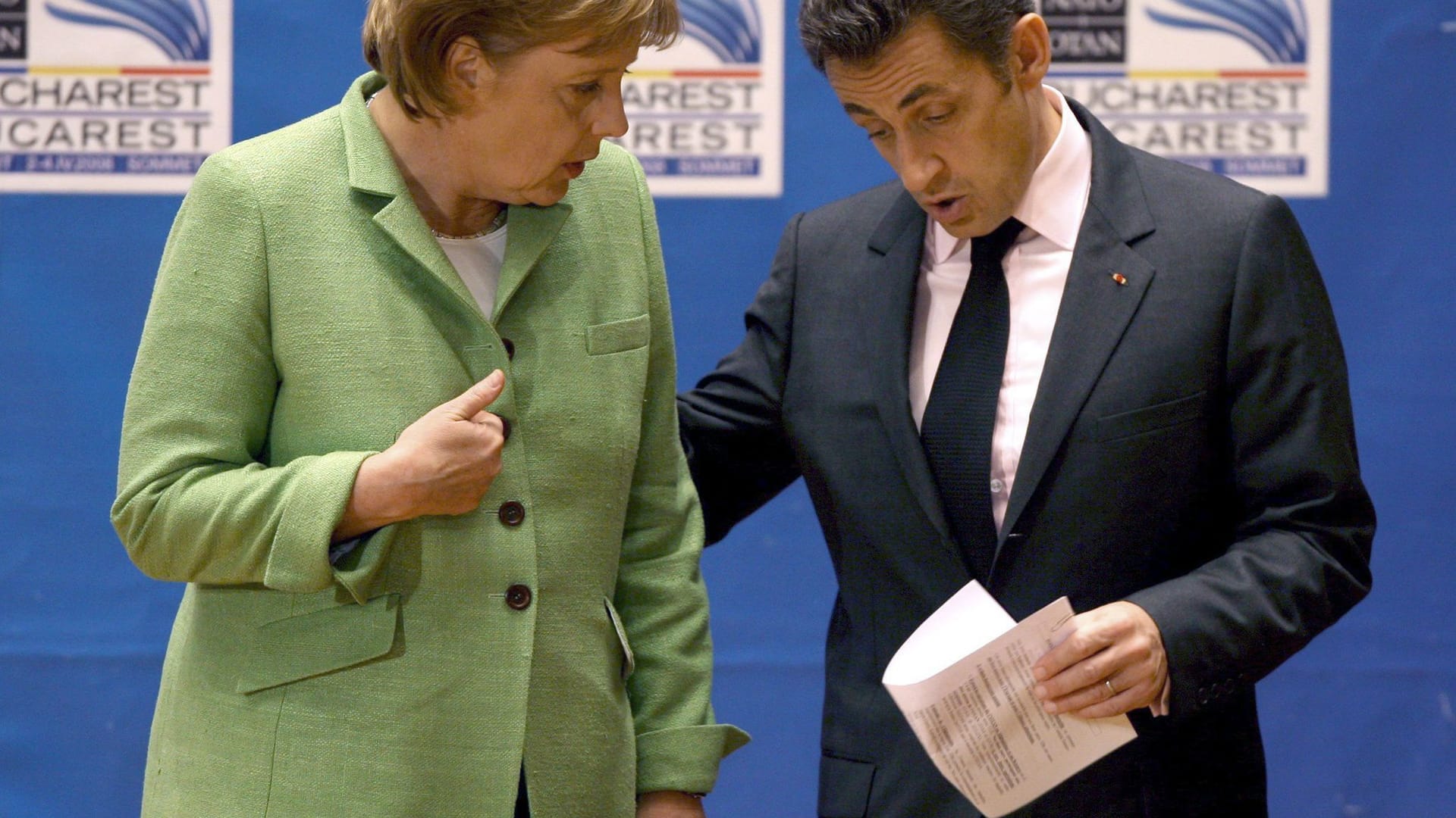 Merkel und Sarkozy