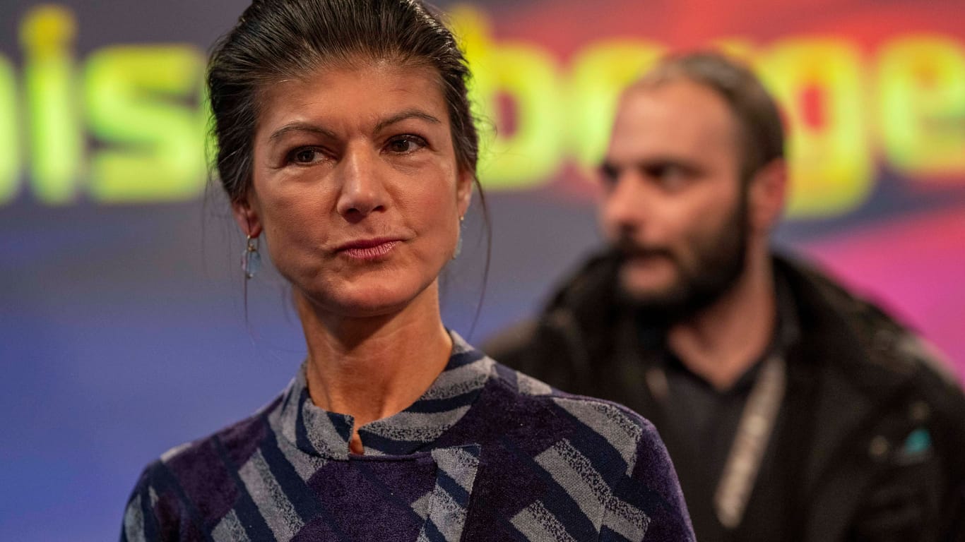 Sahra Wagenknecht zu Gast bei "maischberger".