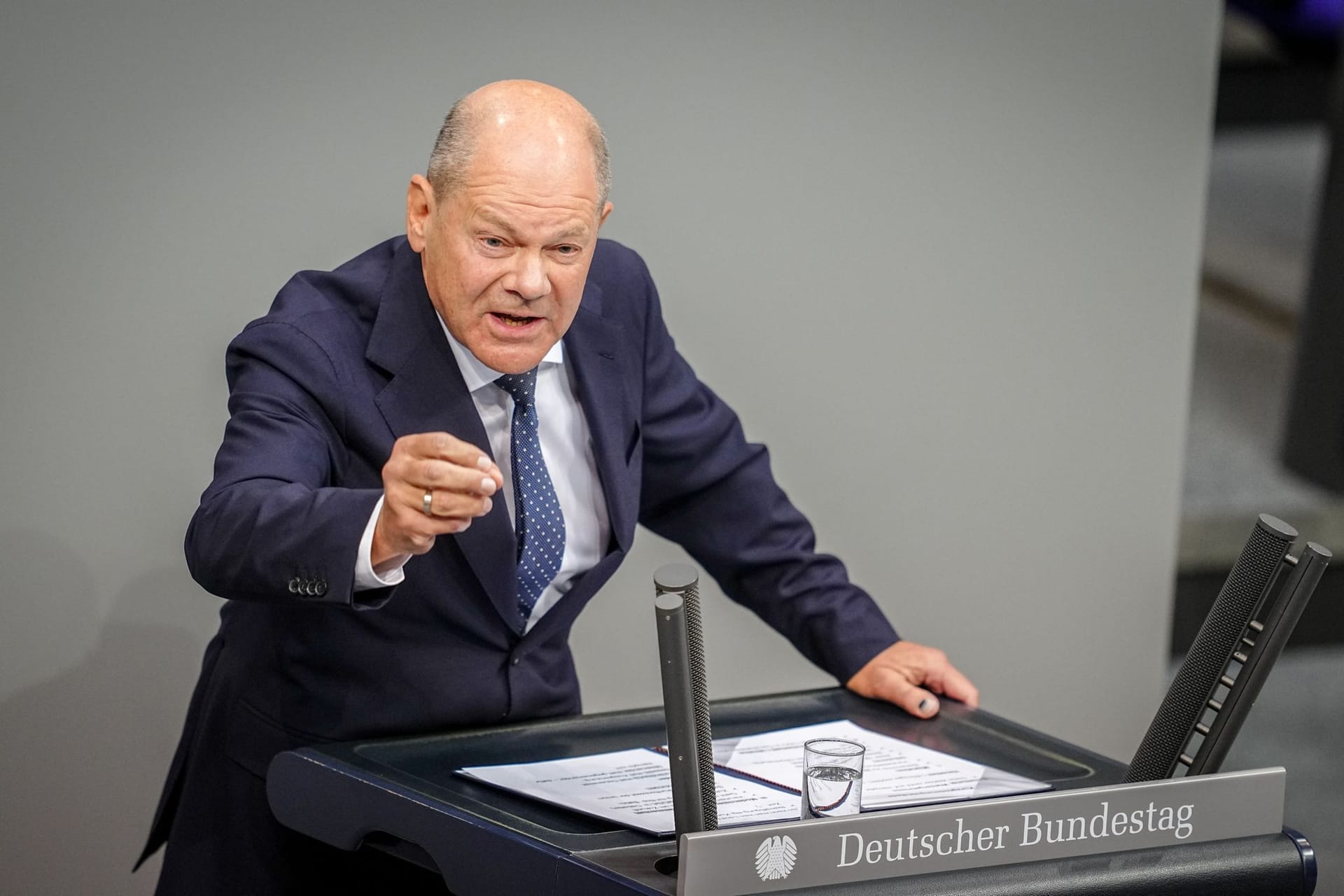 Olaf Scholz hat in den Wahlkampfmodus geschaltet.