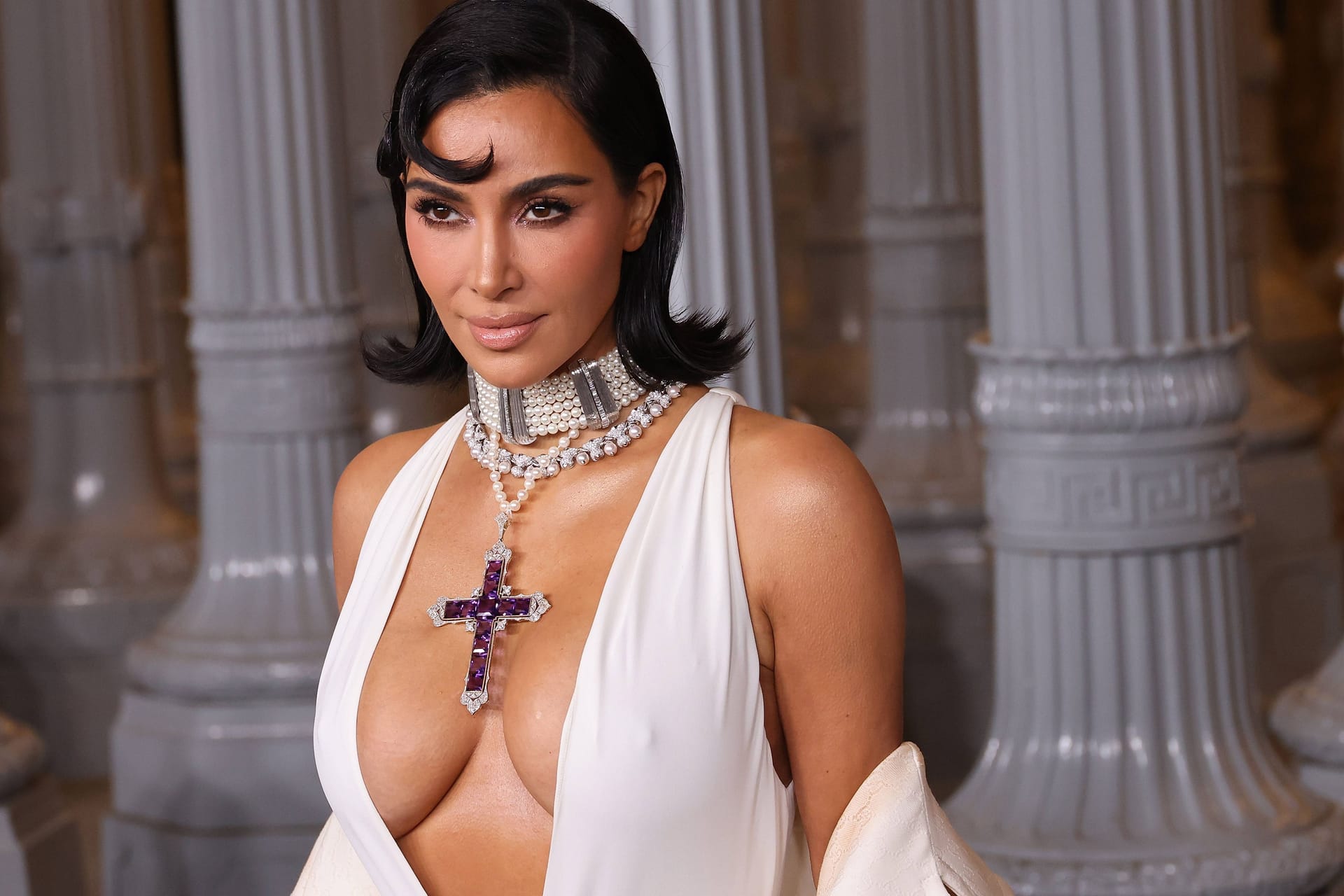Kim Kardashian: Mit einem Auftritt erhitzte sie die Gemüter.
