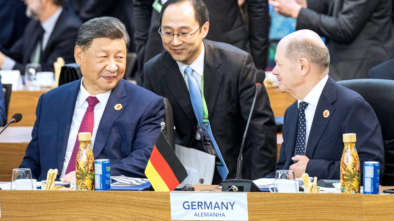 Kanzler Scholz und der chinesische Präsident Xi: Deutschland und China haben beim G20-Gipfel viel Gesprächsbedarf.