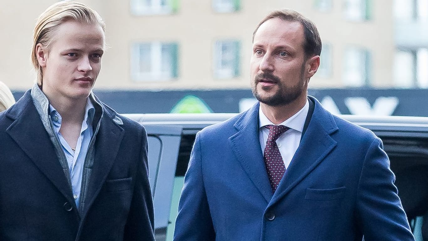 Marius Borg Høiby und sein Stiefvater, Prinz Haakon.