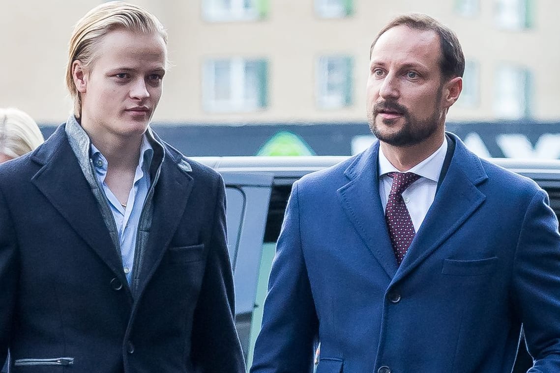 Marius Borg Høiby und sein Stiefvater, Prinz Haakon.