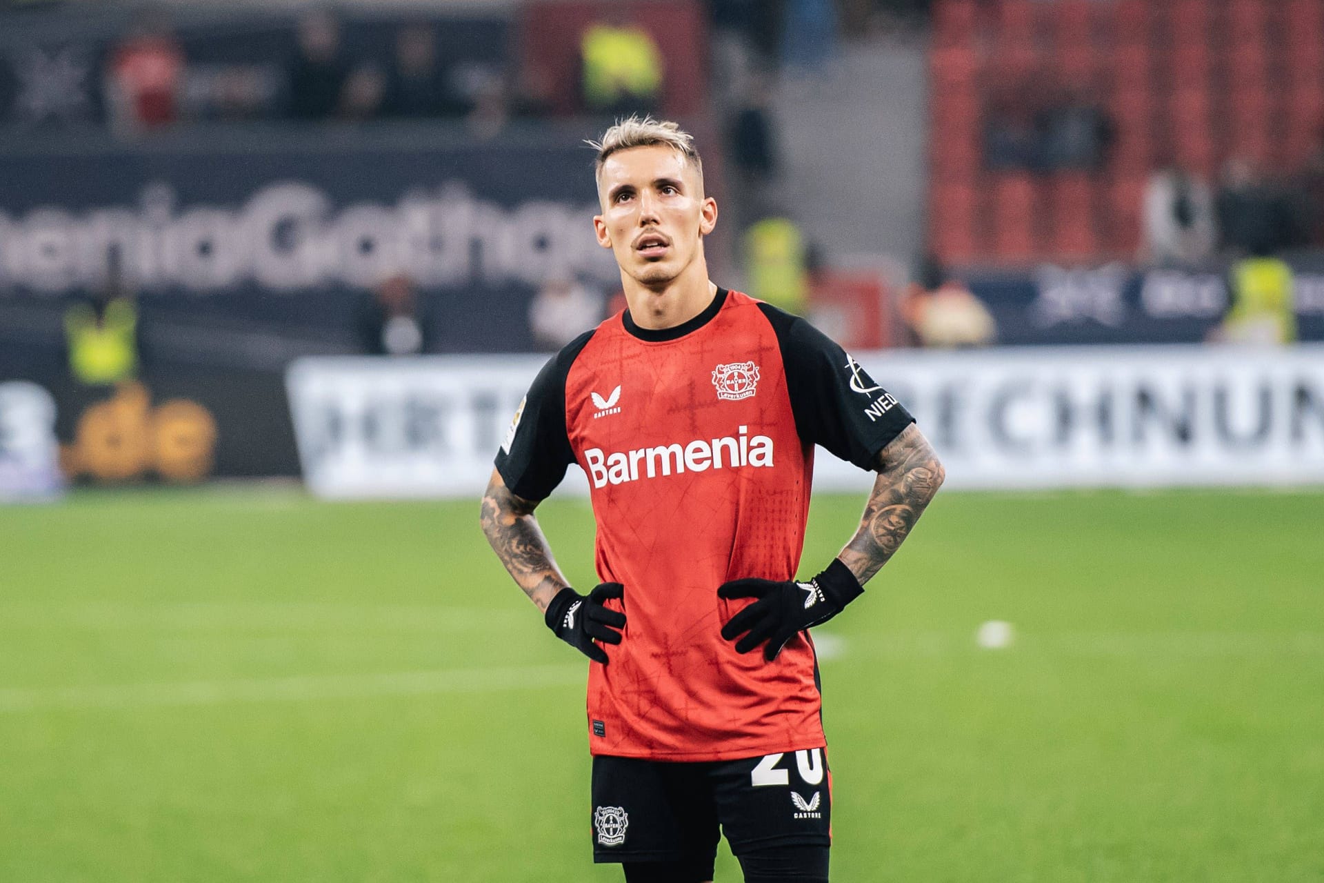 Alejandro Grimaldo: Er ist angeblich ebenfalls auf dem Absprung.