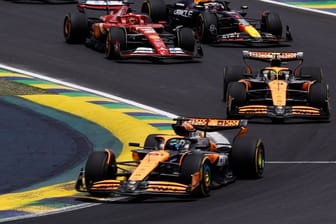 Szene beim Start des Sprints in São Paulo.