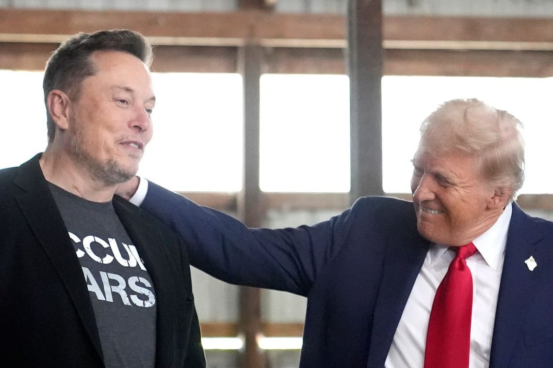 Elon Musk und Donald Trump