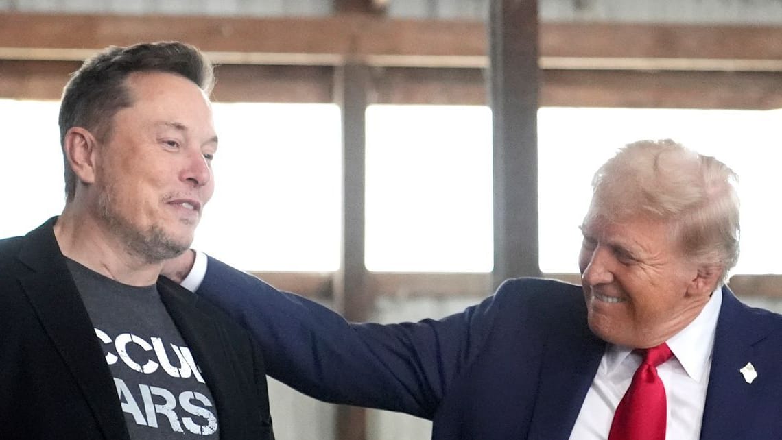 Elon Musk und Donald Trump