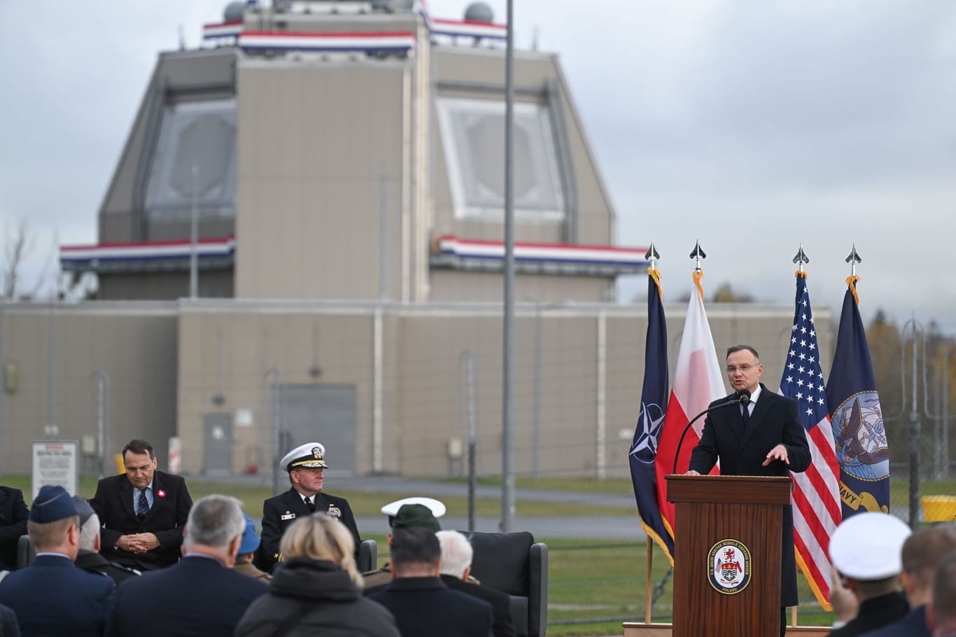 Eröffnung amerikanischen Raketenabwehrsystems in Polen