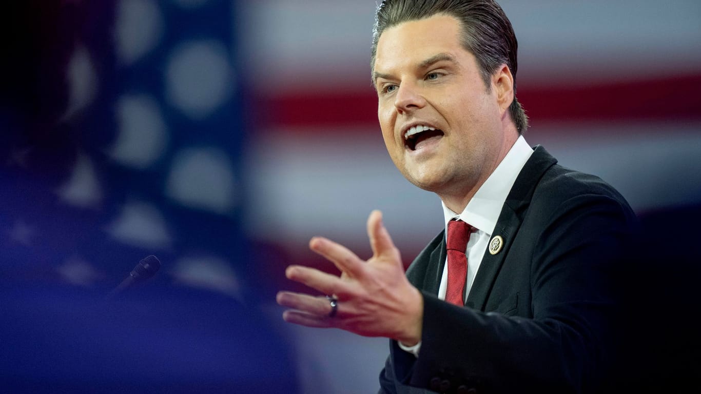 Matt Gaetz soll Trumps Justizminister werden