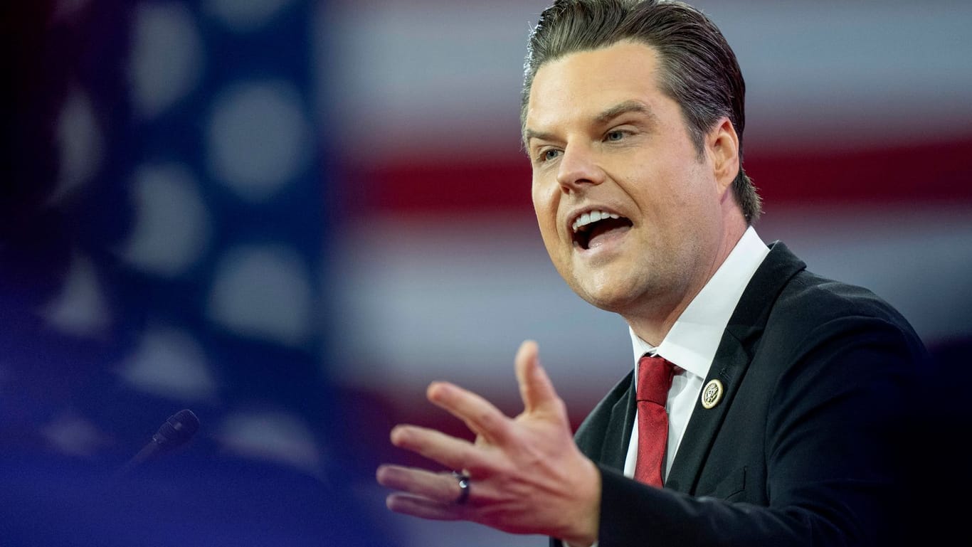 Matt Gaetz soll Trumps Justizminister werden