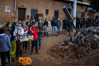 Nach den Überschwemmungen in Spanien