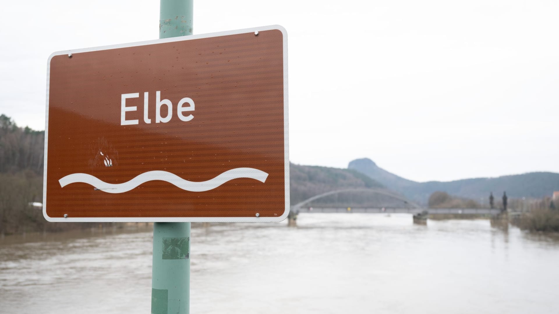 Hochwasser in Sachsen - Bad Schandau