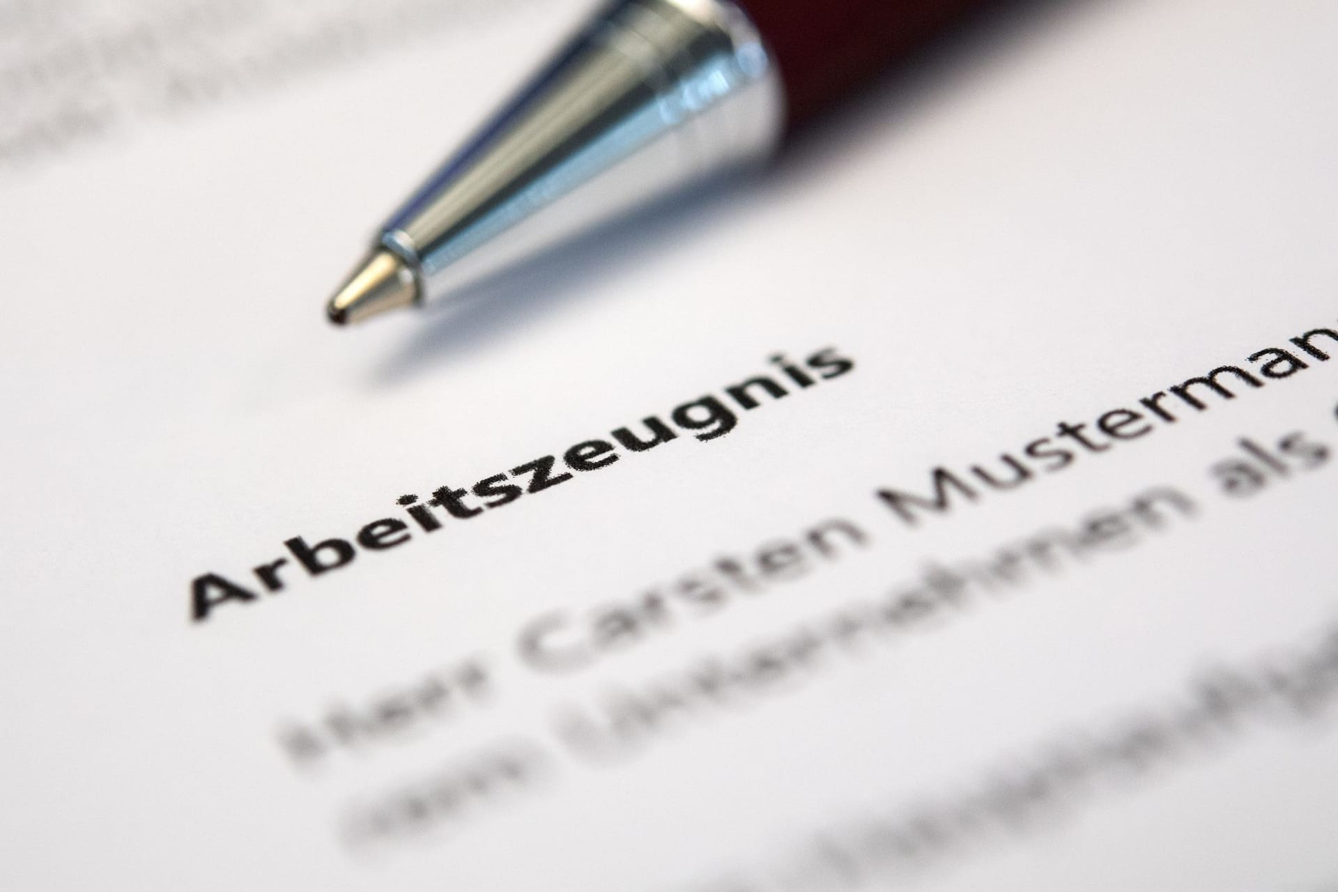 Arbeitszeugnis