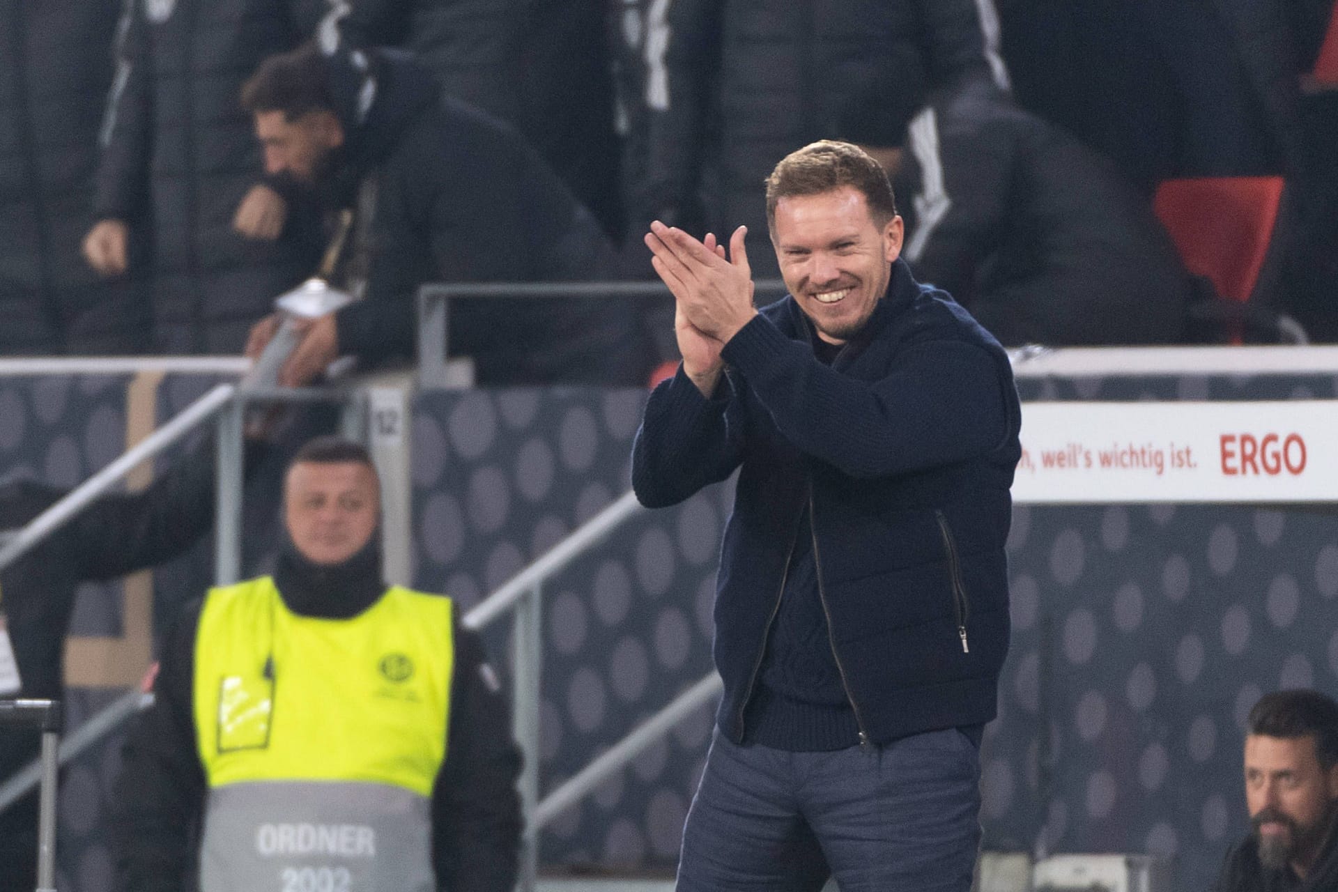 Julian Nagelsmann: Er konnte im Spiel gegen Bosnien mehrere sehenswerte Treffer beobachten.