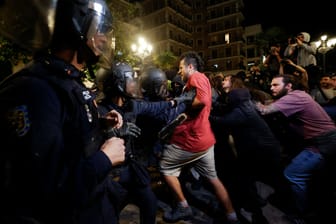 EUROPE-WEATHER/SPAIN-PROTEST