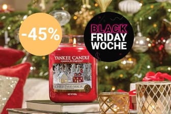 Zur Black-Friday-Woche reduziert Amazon verschiedene Kerzen von Yankee Candle radikal.