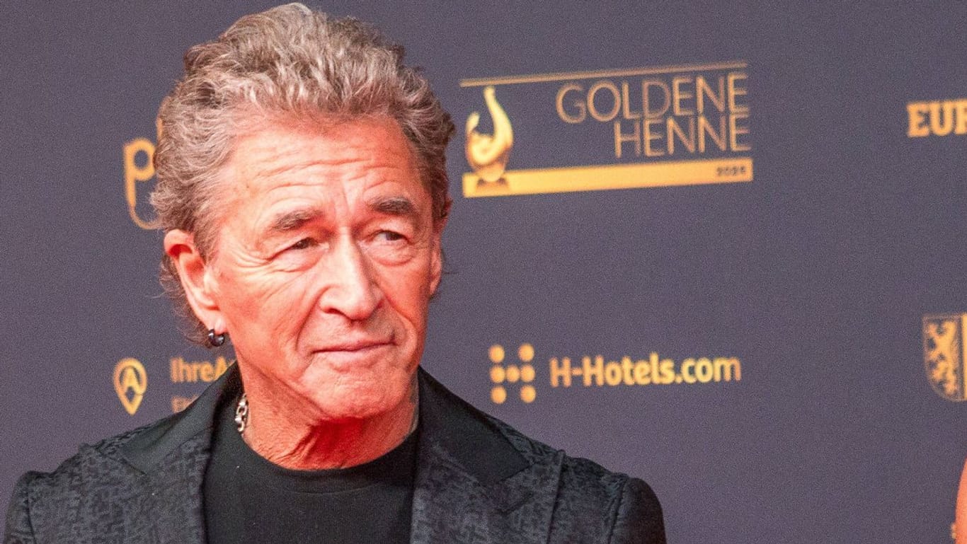 Peter Maffay bei der Verleihung der Goldenen Henne in Leipzig.