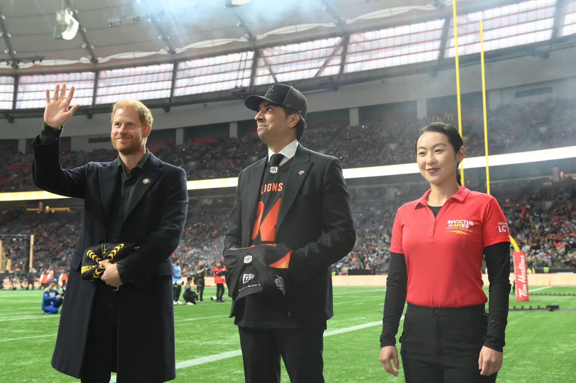 Grey Cup in Kanada und Prinz Harry wird zum Highlight.