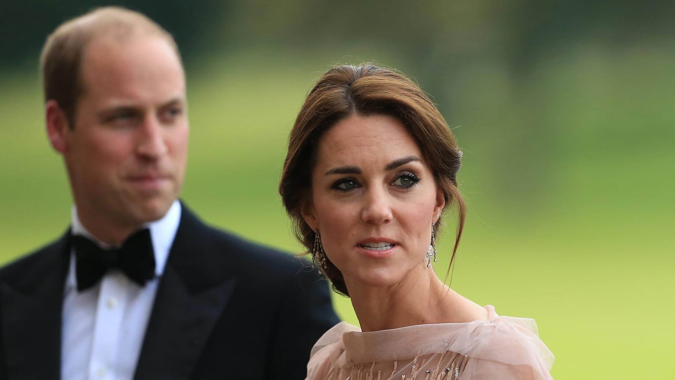 Kate und William: Das Paar hat von dem Einbruch offenbar zunächst nichts mitbekommen.