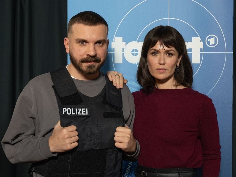 Edin Hasanovic und Melika Foroutan (r.) sind das neue Ermittlerteam im hessischen "Tatort".