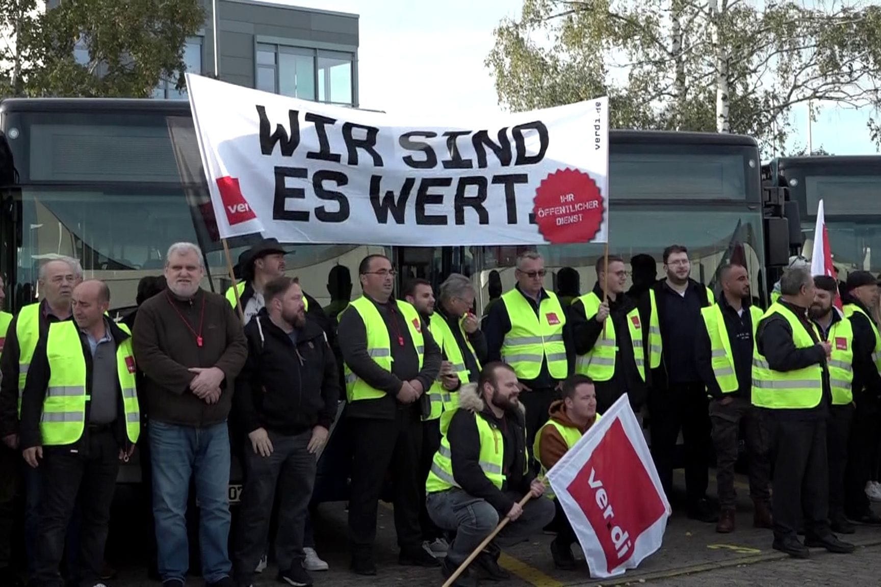 Warnstreik bei Regiobus in der Region Hannover