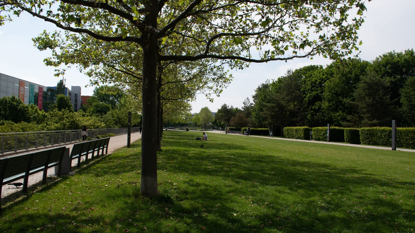 Der Petuelpark in München (Archivbild): Dort ereignete sich der Vorfall.