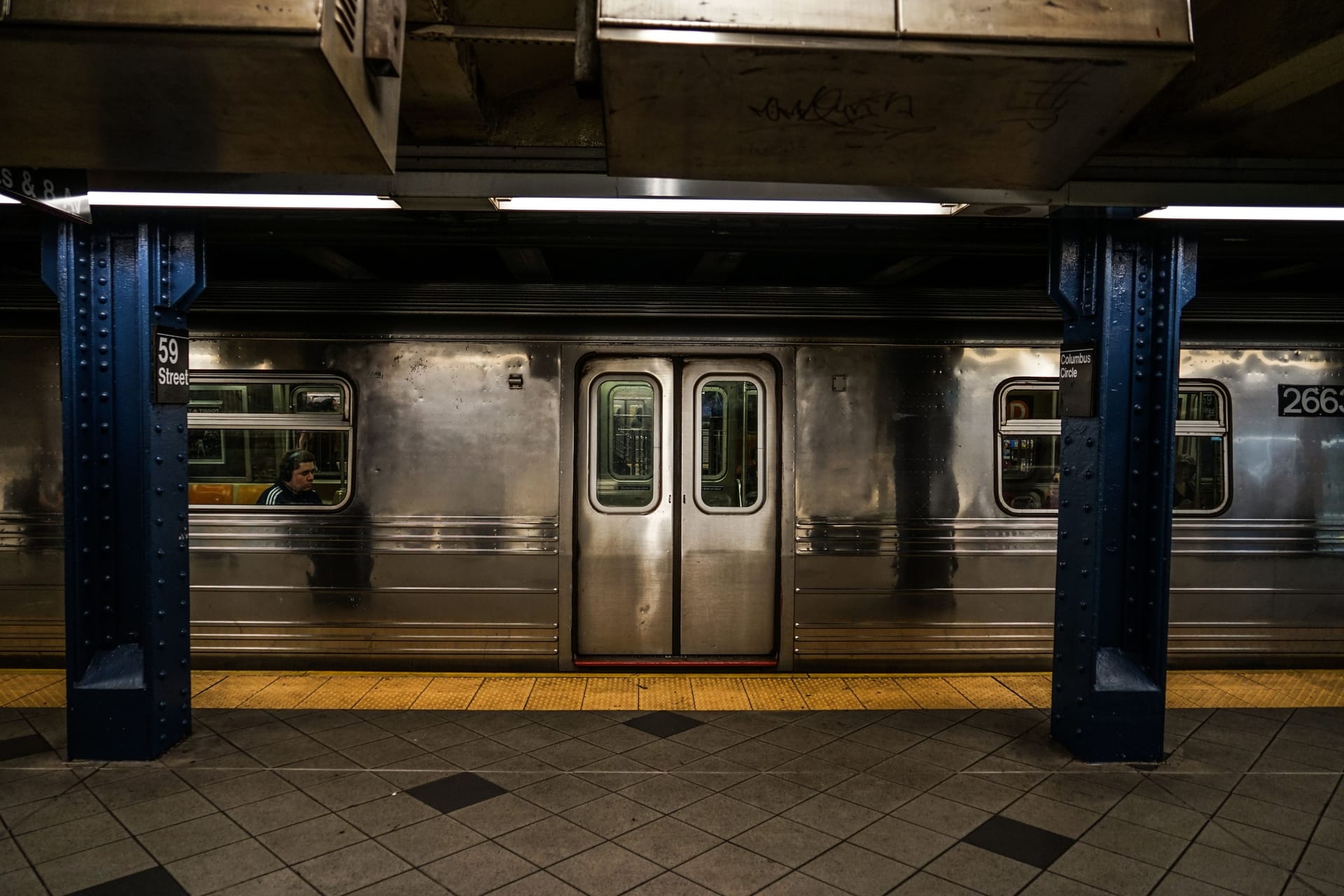 In der New Yorker Metro ist es zu einem Gewaltverbrechen gekommen (Archivbild).