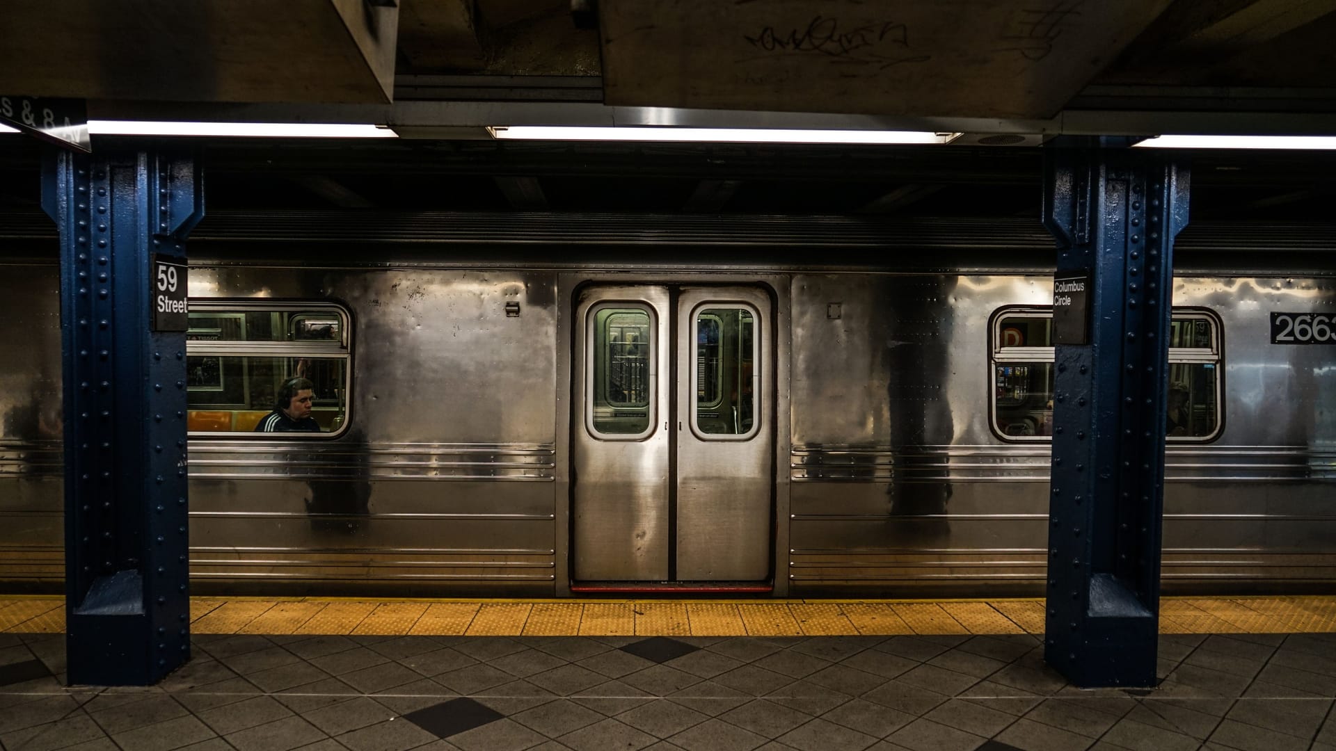 In der New Yorker Metro ist es zu einem Gewaltverbrechen gekommen (Archivbild).