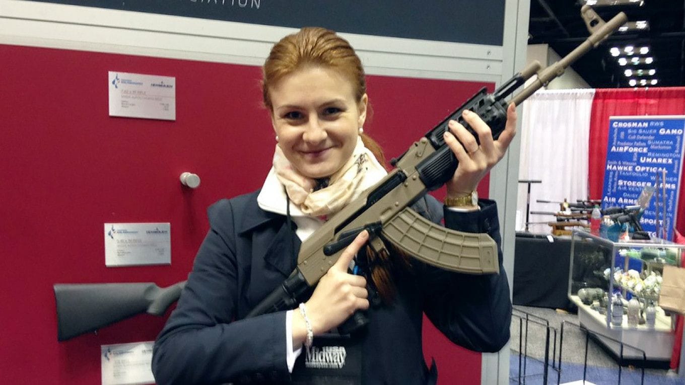 Waffenlobbyistin: Maria Butina erarbeitete sich als Russin in der National Rifle Organisation Kontakte und wurde als Agentin verurteilt.