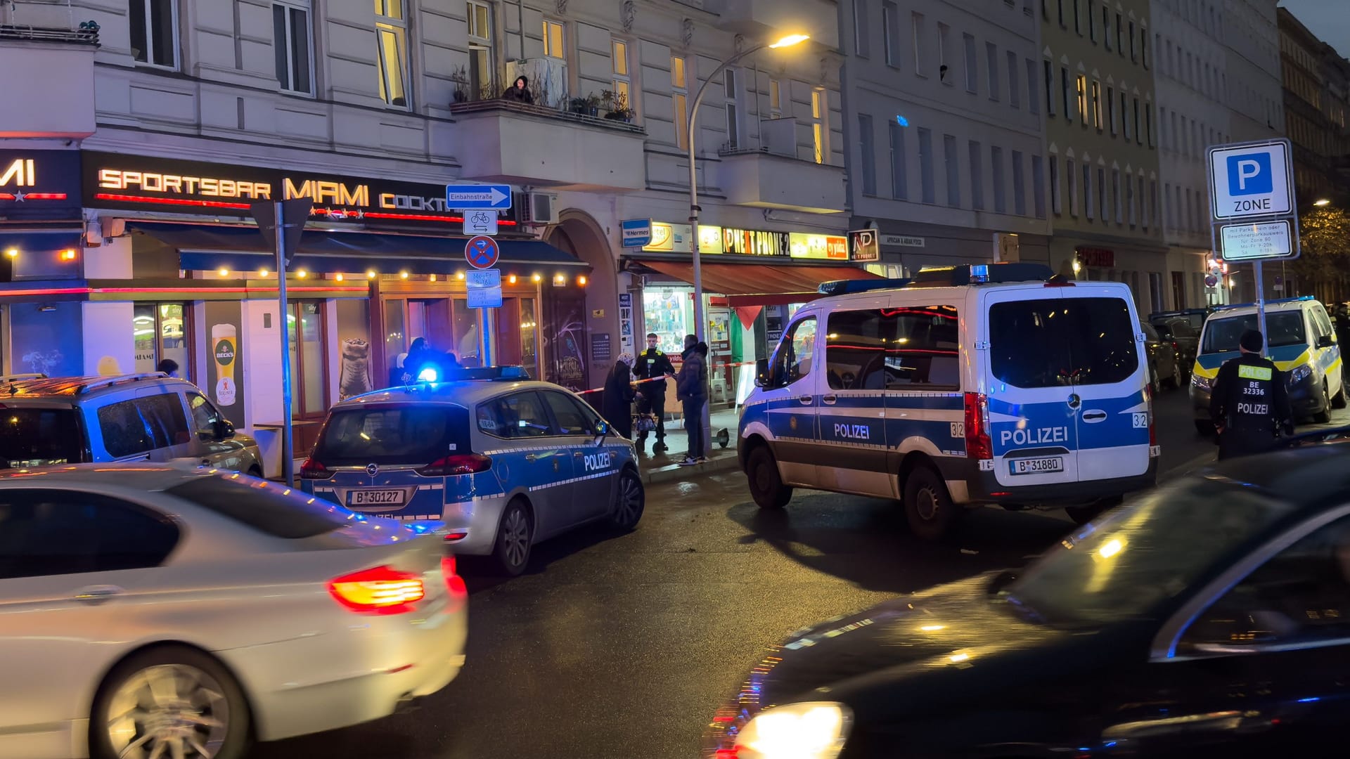 Buttmannstraße in Berlin: Hier wurde ein Mann angeschossen.