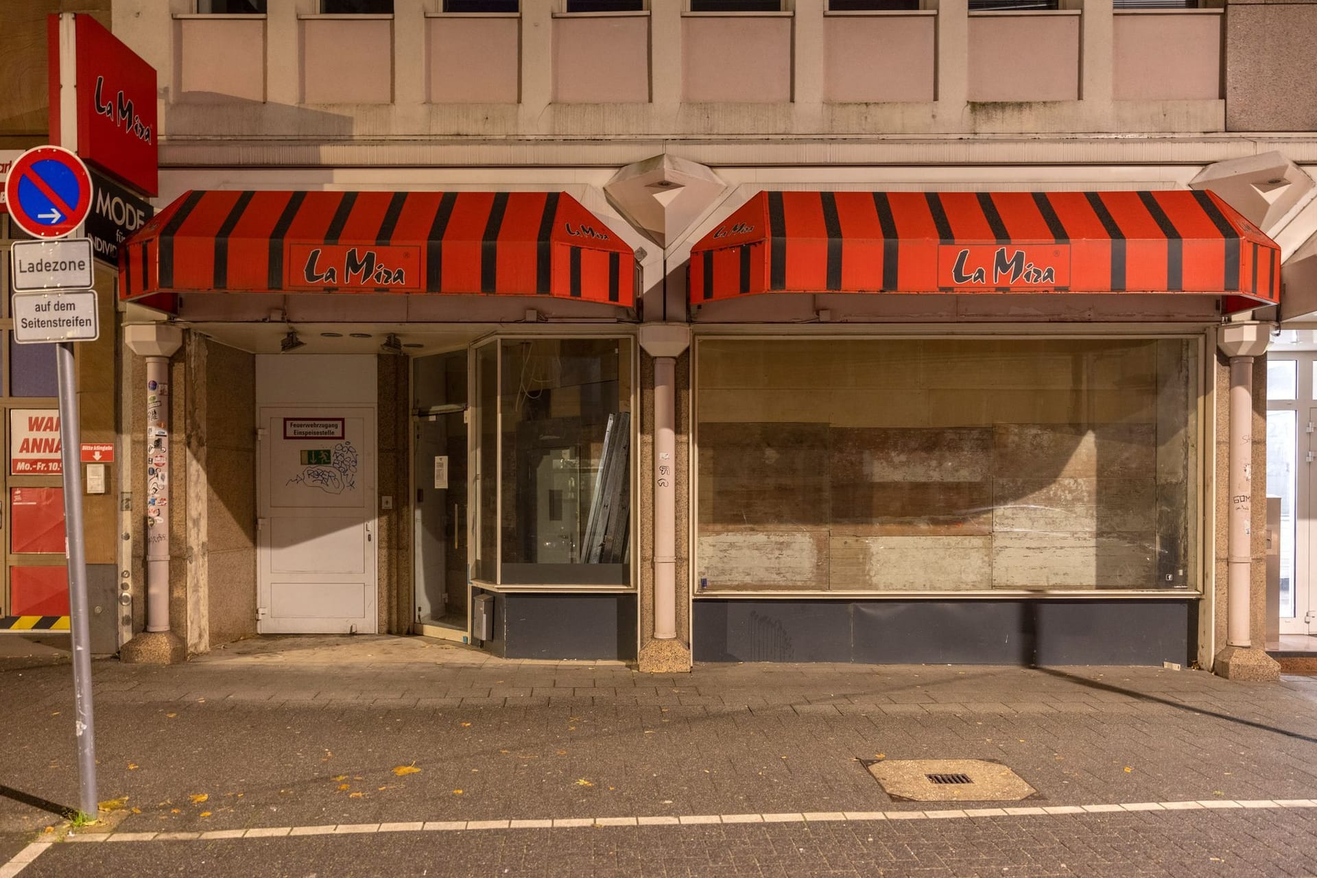 Leeres Ladenlokal in Köln