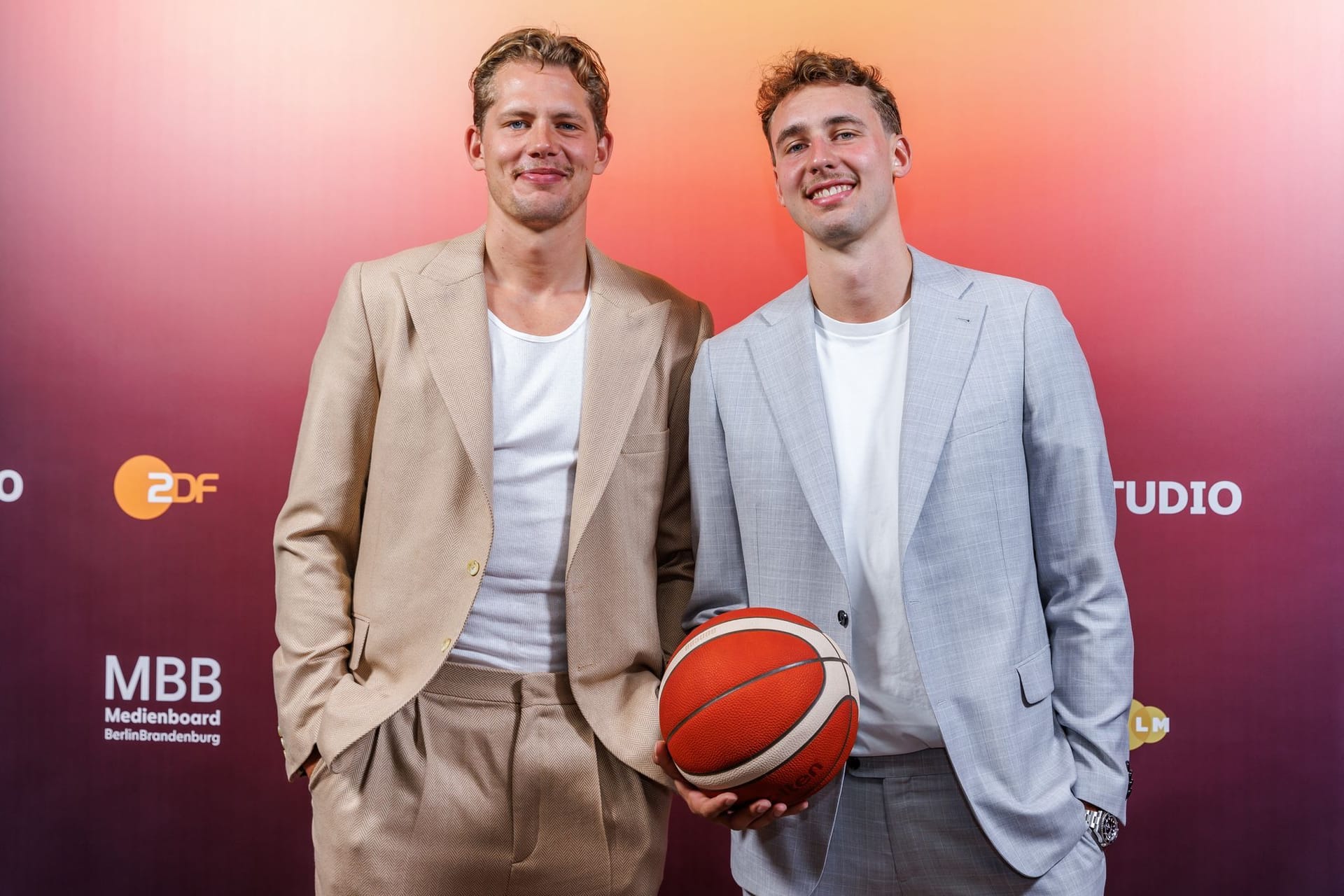 Moritz Wagner (l) und Franz Wagner