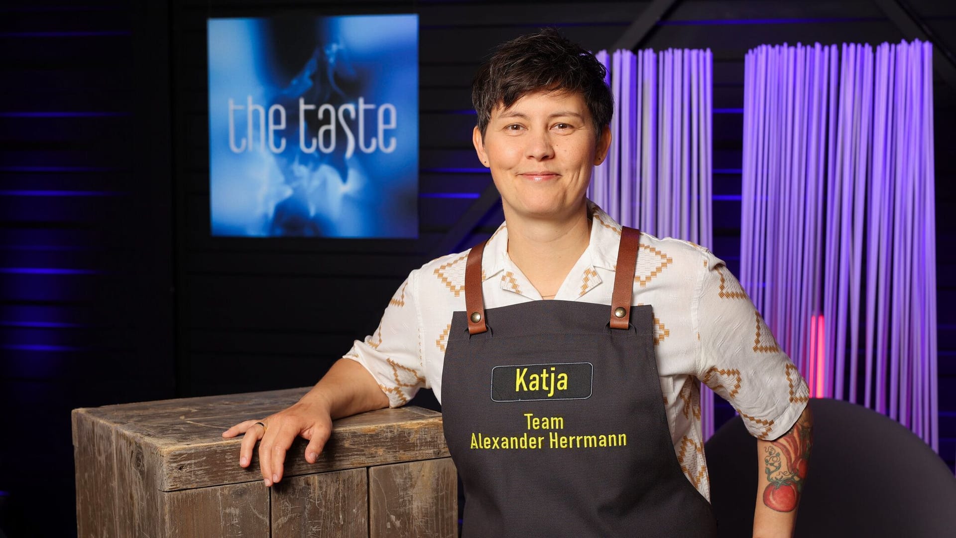 Katja Baum am Anfang von "The Taste" 2024: Die 37-Jährige überzeugte bis zum Ende mit Kreativität und Kochkunst.