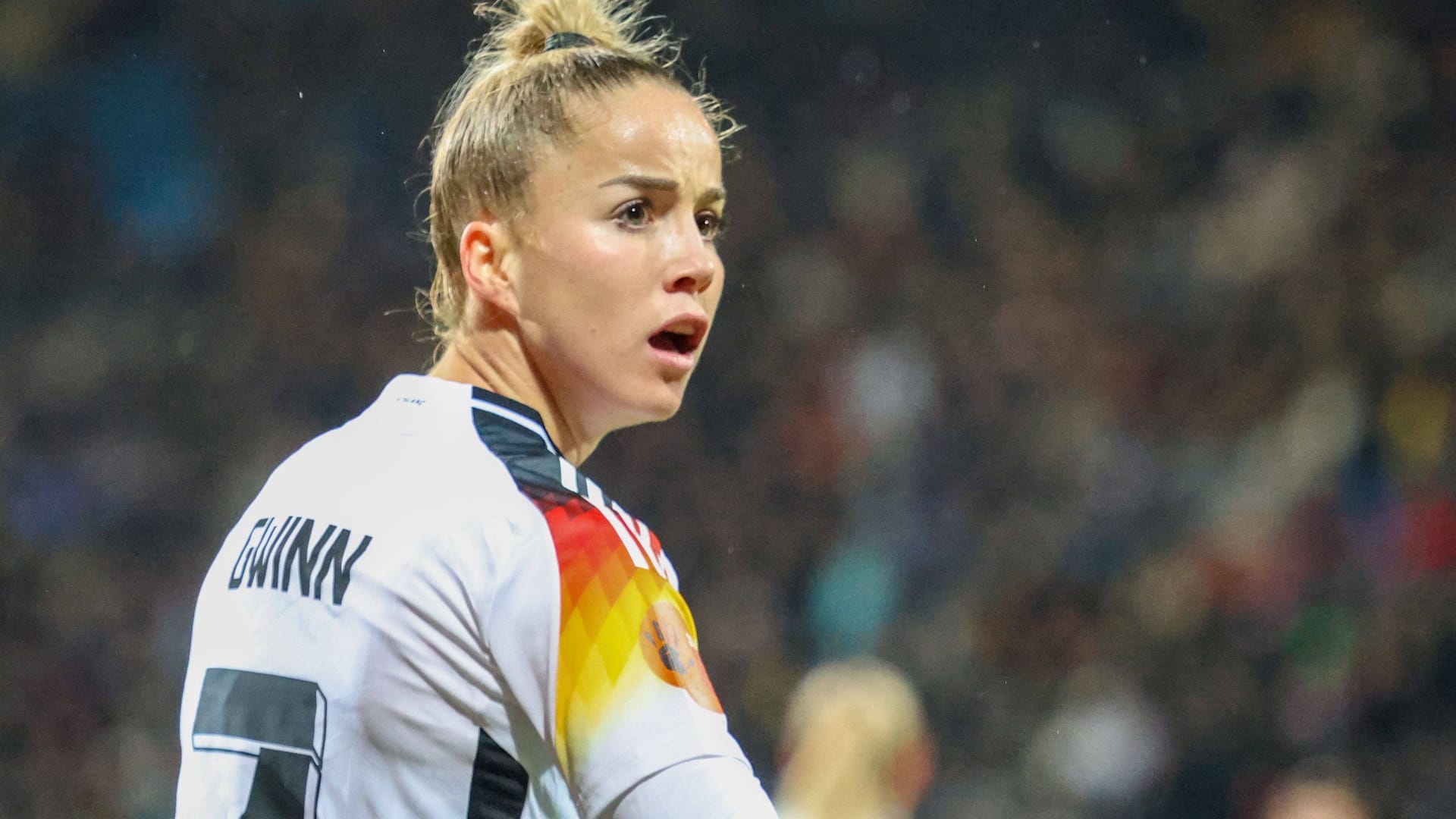 Giulia Gwinn: Die Außenverteidigerin ist eine der Führungsspielerinnen im deutschen Team.