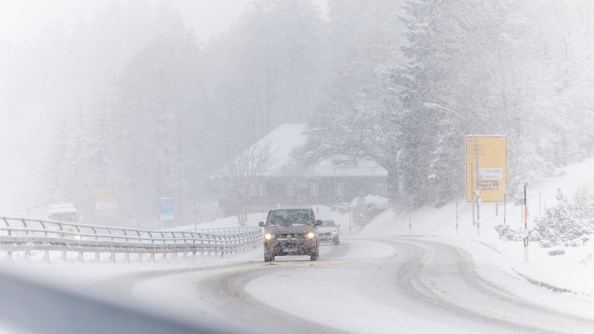 Weitere Schneefälle in Baden-Württemberg erwartet