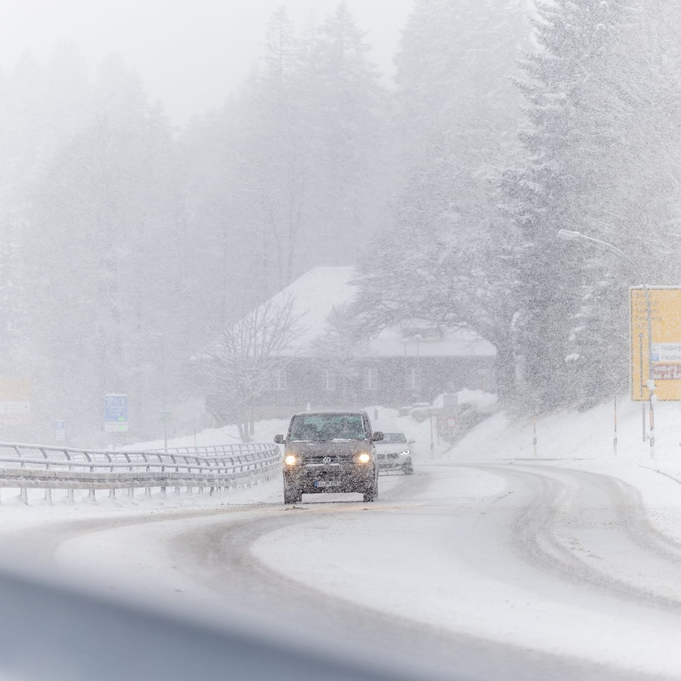 Weitere Schneefälle in Baden-Württemberg erwartet