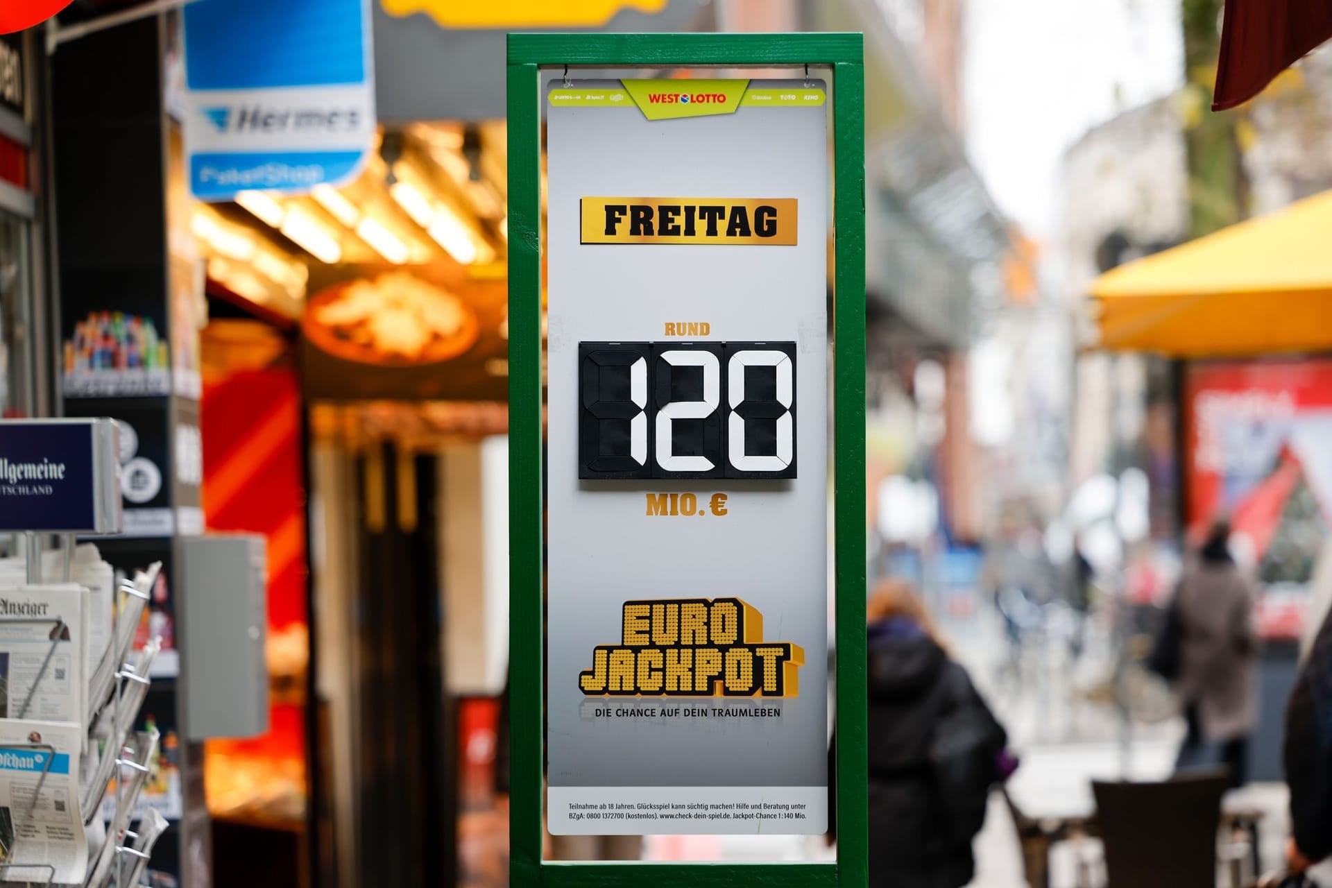 Lottofieber im Eurojackpot - auch in NRW