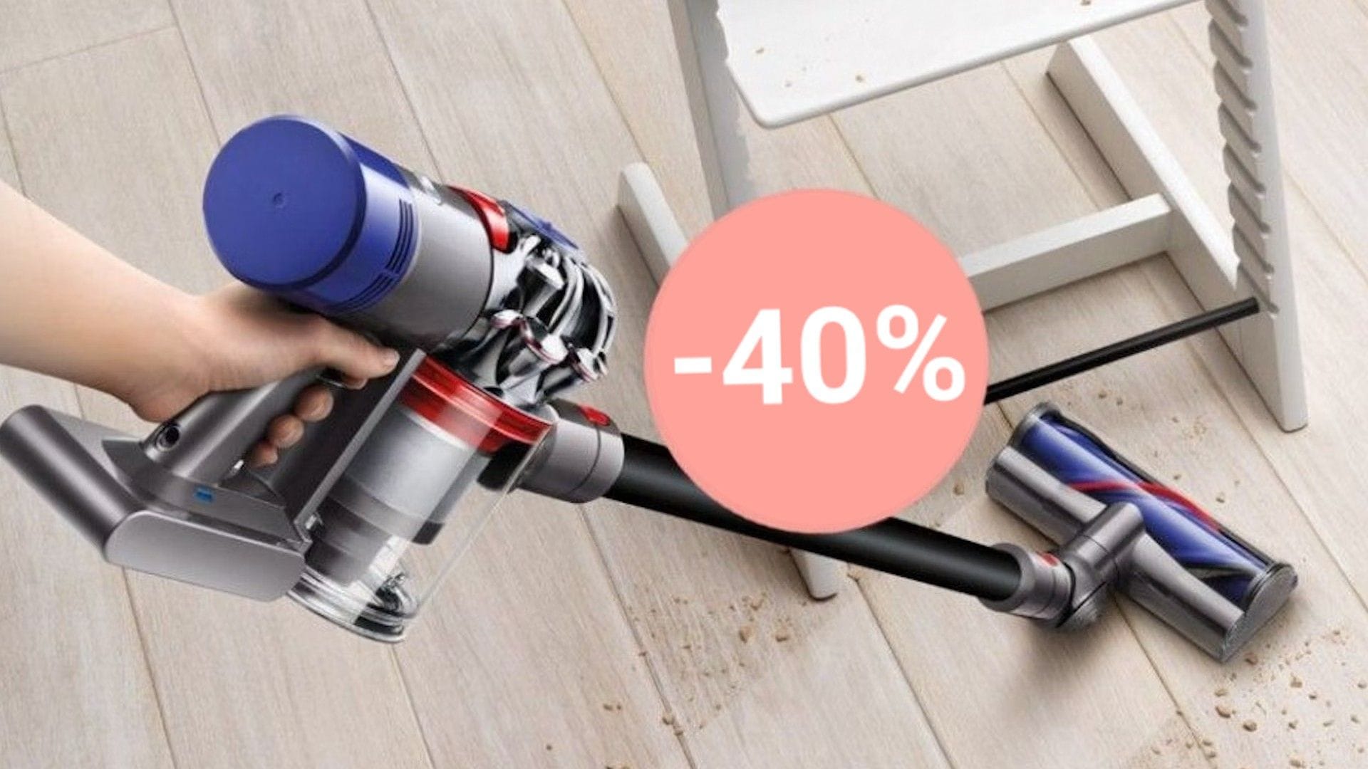 Zum Tiefpreis: Holen Sie sich den leistungsstarken Akkusauger von Dyson für weniger als 260 Euro.