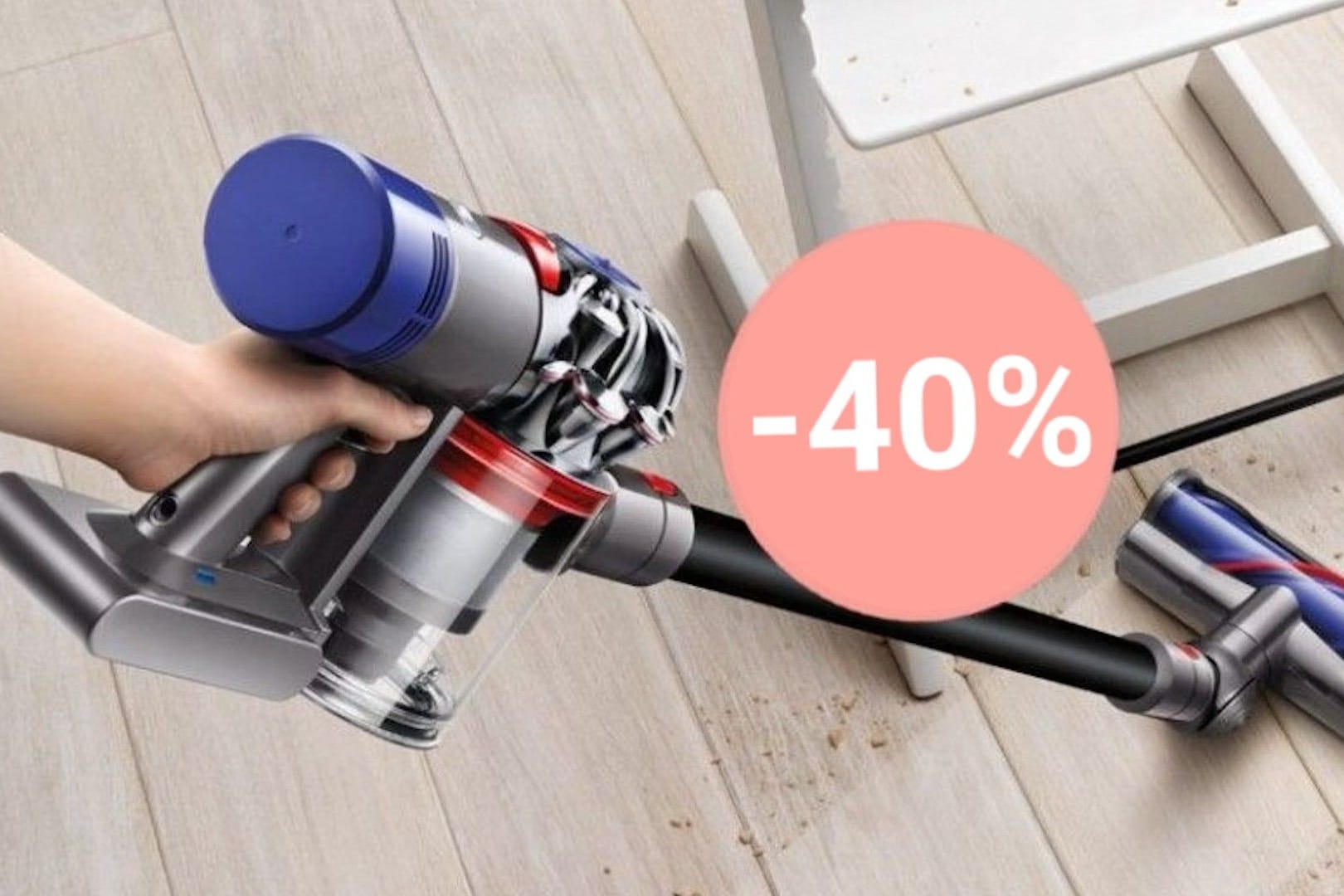 Zum Tiefpreis: Holen Sie sich den leistungsstarken Akkusauger von Dyson für weniger als 260 Euro.