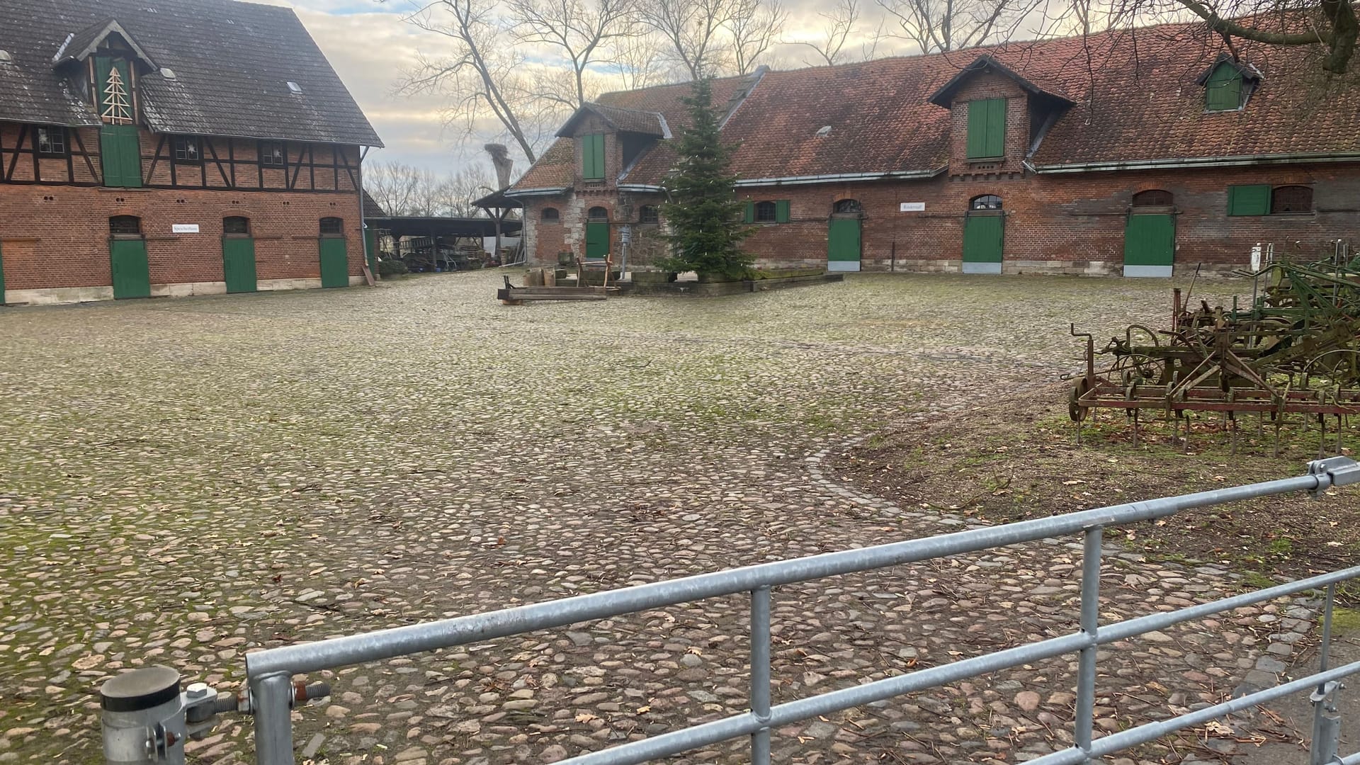 Gut Steinhof: Hier findet am zweiten Advent ein Weihnachtsmarkt statt.