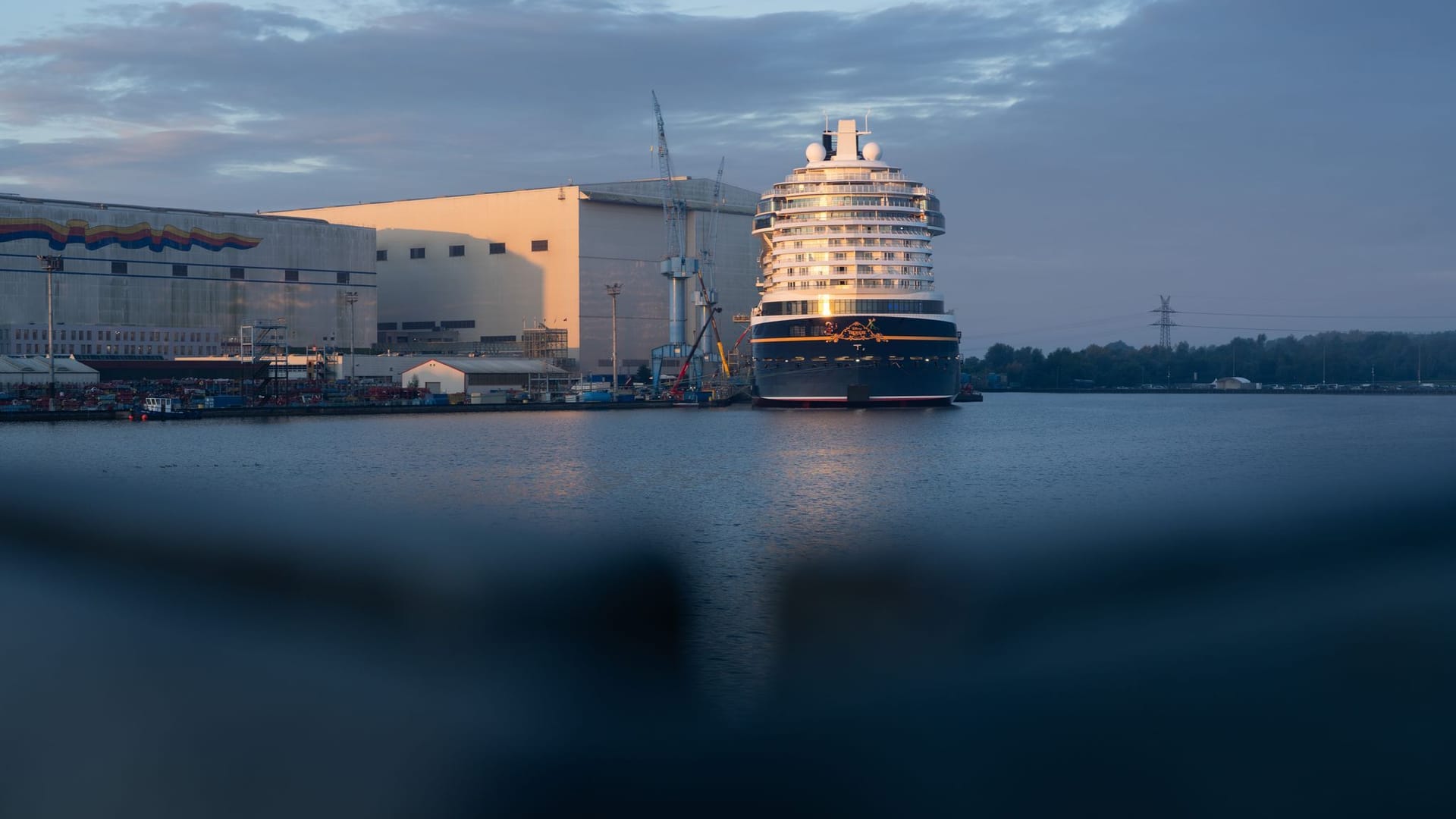 Die Meyer Werft in Papenburg