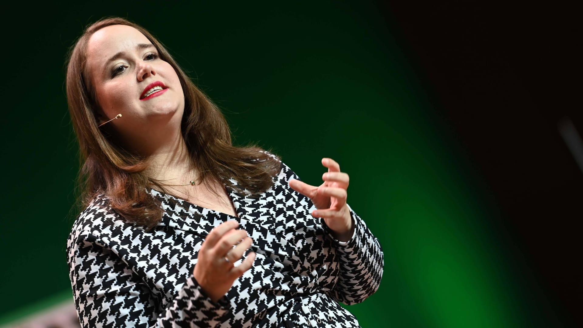 Ricarda Lang trat bei der Bundesdelegiertenkonferenz der Grünen im November 2024 als Parteichefin zurück.