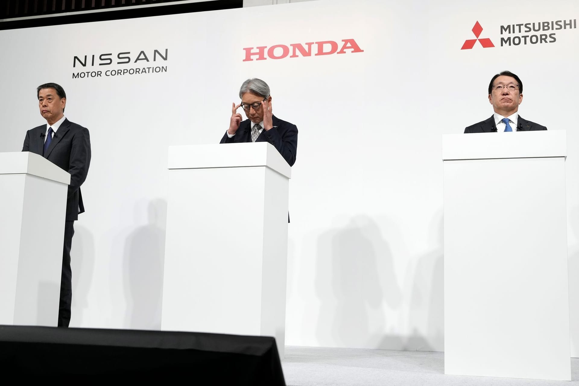 Gemeinsame Pressekonferenz von Honda und Nissan