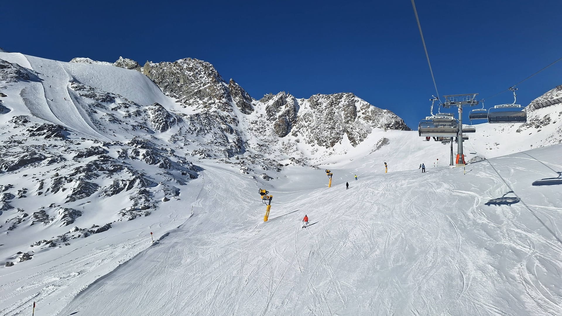 Österreich: In vielen Skigebieten können Sie mit Schnee rechnen.