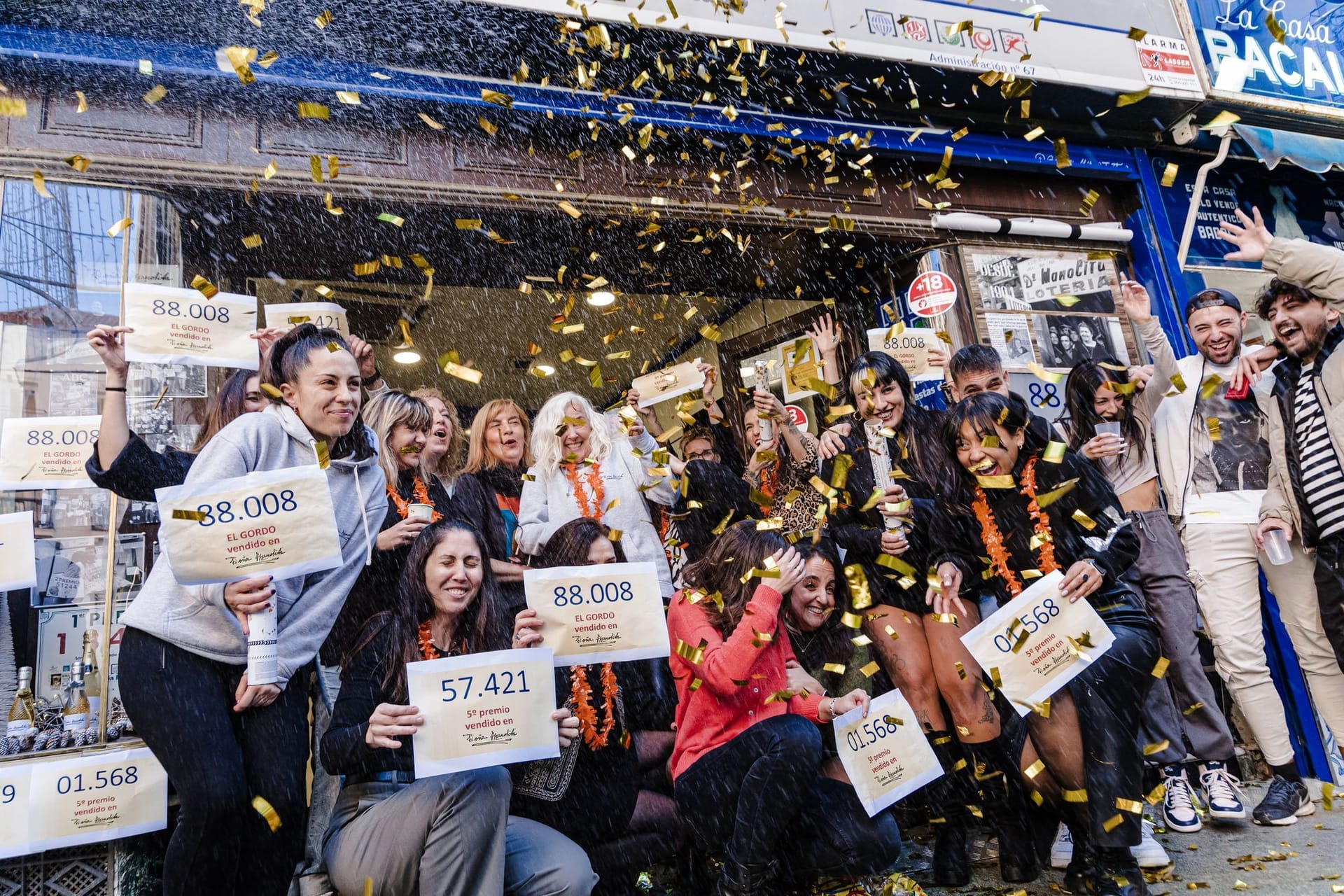 Weihnachtslotterie "El Gordo" in Spanien