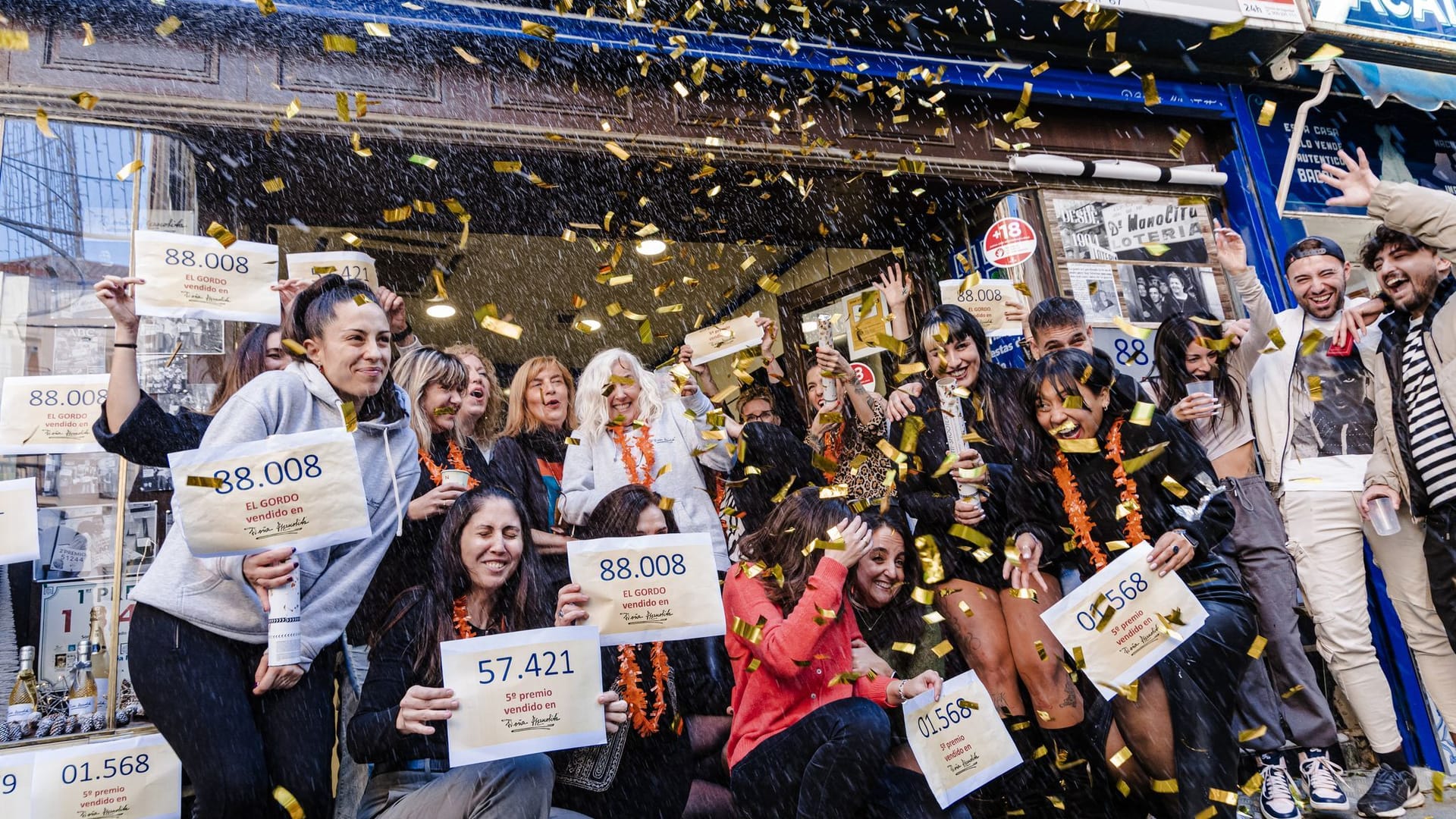 Weihnachtslotterie "El Gordo" in Spanien