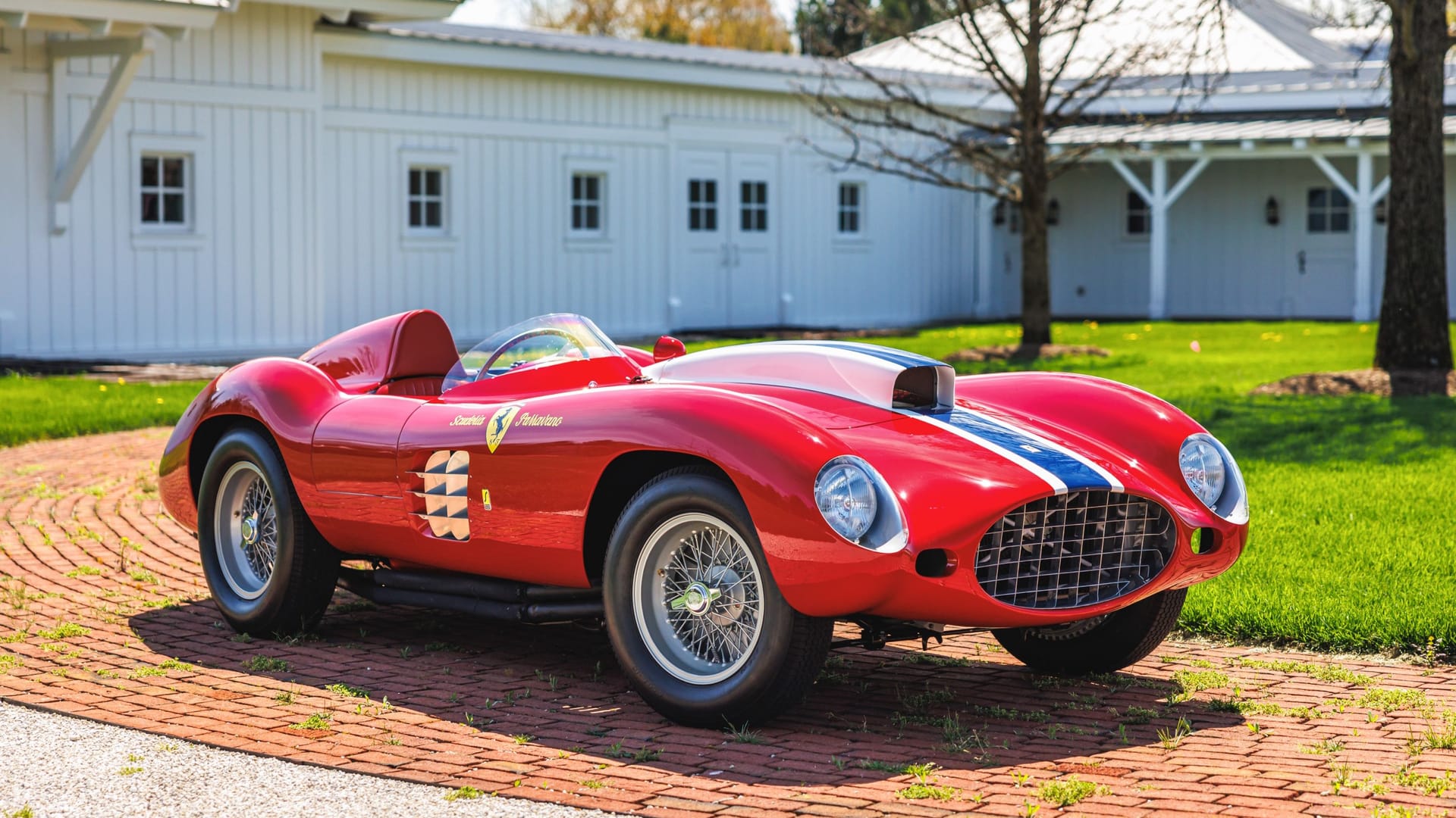 Noch ein Ferrari: 13 Millionen Dollar hat ein 410 Sport Spider by Scaglietti erzielt.