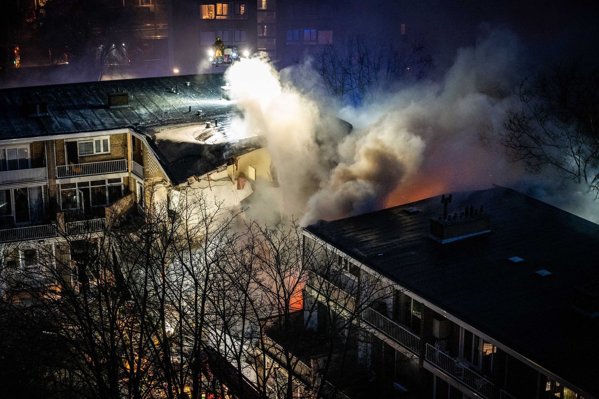 Das eingestürzte Gebäude in Den Haag: Die Explosion war offenbar kein Unfall.