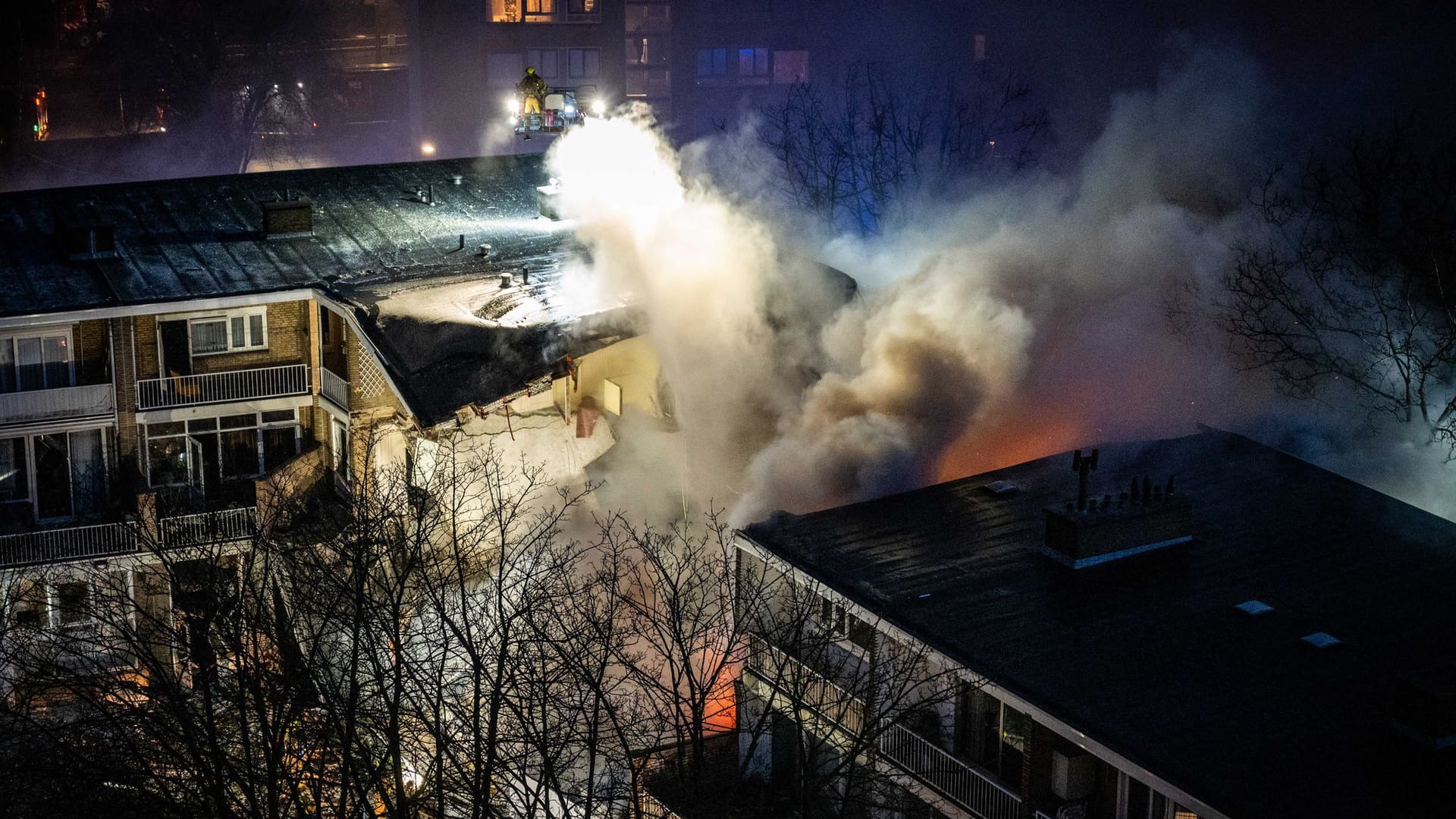 Das eingestürzte Gebäude in Den Haag: Die Explosion war offenbar kein Unfall.