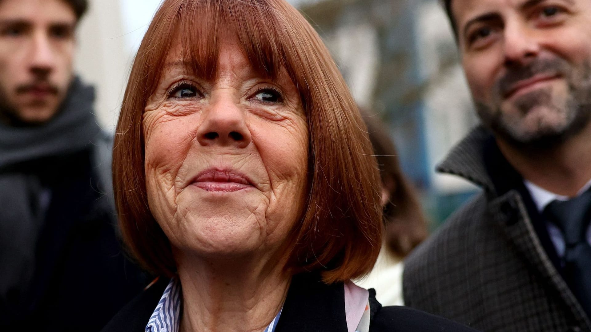 Gisèle Pelicot am Donnerstag kurz vor der Verkündung der Urteile: "Erzieht eure Söhne", forderte sie.